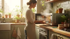 Umweltfreundlich und schnell: So reinigen Sie die Mikrowelle perfekt ohne Aufwand und Chemikalien